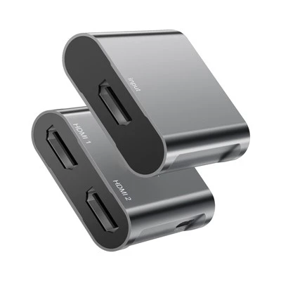 Splitter HDMI™ 4K@60Hz 1x2 cu alimentare USB C 5V